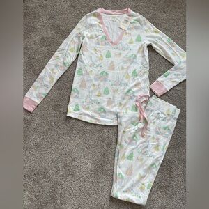 NEW Womens TBBC Coastal Living Christmas Lounge Set- Size XS